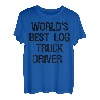 Weltbester Holz-LKW-Fahrer T-Shirt