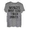 Weltbester Holz-LKW-Fahrer T-Shirt