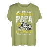 Herren Vatertag LKW Fahrer Bester Papa Papi Vater Familie Eltern T-Shirt