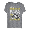 Herren Vatertag LKW Fahrer Bester Papa Papi Vater Familie Eltern T-Shirt