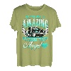 Mein Vater war unglaublich Gott mach ihn zum Engel Truck Driver Trucker T-Shirt