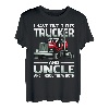 Ich habe zwei Titel Trucker und Papa und ich rocke sie beide T-Shirt