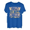 Halbkaffee, halbe Lieferung, LKW, Fahrer, Kaffee, Spruch Liebhaber T-Shirt