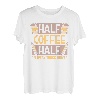 Halbkaffee, halbe Lieferung, LKW, Fahrer, Kaffee, Spruch Liebhaber T-Shirt