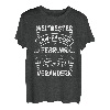 Herren Weltbester LKW Fahrer Im Februar Geboren Trucker Sattelzug T-Shirt
