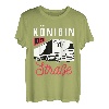 Königin der Straße - LKW-Fahrerin & Truckerin T-Shirt