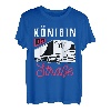 Königin der Straße - LKW-Fahrerin & Truckerin T-Shirt