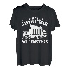 Trucker Weihnachten Lkw Brummifahrer Fahrer Lastwagenfahrer T-Shirt