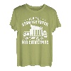 Trucker Weihnachten Lkw Brummifahrer Fahrer Lastwagenfahrer T-Shirt