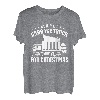 Trucker Weihnachten Lkw Brummifahrer Fahrer Lastwagenfahrer T-Shirt