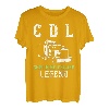 Herren Lustiger Semi -LKW -Fahrer T-Shirt