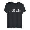 Evolution LKW Mann Humor Straße Geschenkidee T-Shirt