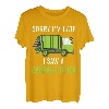 Hapfox Sorry I'm Late I Saw A Garbage Truck Herren T-Shirt