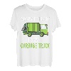 Hapfox Sorry I'm Late I Saw A Garbage Truck Herren T-Shirt