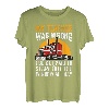 My Teacher Was Wrong Trucker Lustiger LKW-Fahrer T-Shirt