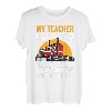My Teacher Was Wrong Trucker Lustiger LKW-Fahrer T-Shirt