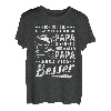 Herren Vatertag LKW Fahrer Papi Familie Lieblingspapa Papa LKW T-Shirt