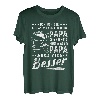 Herren Vatertag LKW Fahrer Papi Familie Lieblingspapa Papa LKW T-Shirt