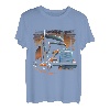US amerikanische Flagge Trucker Lkw-Fahrer Geschenk T-Shirt
