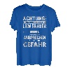 Herren LKW Fahrer Überarbeitet Fernfahrer Lustiges Trucker T-Shirt