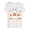 Herren Ich sichere euer Überleben, Lkw Fahrer T-Shirt