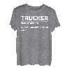 Trucker Definition Substantiv Transporter Fernfahrer T-Shirt
