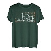 Truck USA Flagge Lastkraftwagen Transporter Fernfahrer T-Shirt
