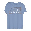 Truck USA Flagge Lastkraftwagen Transporter Fernfahrer T-Shirt