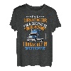 Ich bin ein Trucker Ich bin allergisch gegen Dummheit LKW-Fahrer T-Shirt