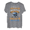 Ich bin ein Trucker Ich bin allergisch gegen Dummheit LKW-Fahrer T-Shirt