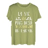 Lkw Herren Leben schöner Humor Straße Lustige Geschenkidee T-Shirt