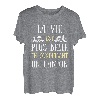 Lkw Herren Leben schöner Humor Straße Lustige Geschenkidee T-Shirt