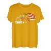 US Trucking - US-Flagge mit LKW - Trucker - LKW-Fahrer T-Shirt
