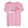 US Trucking - US-Flagge mit LKW - Trucker - LKW-Fahrer T-Shirt