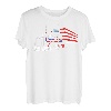 US Trucking - US-Flagge mit LKW - Trucker - LKW-Fahrer T-Shirt
