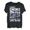 LKW-Fahrer Ich schnarche nicht Ich träume, ich bin ein Jake Brake Trucker T-Shirt