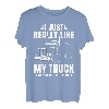 Trucker LKW 18 Räder CDL Anhänger Autobahn LKW Fahrer T-Shirt