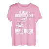 Trucker LKW 18 Räder CDL Anhänger Autobahn LKW Fahrer T-Shirt