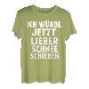 lieber Schnee schieben Winterdienst lustiges T-Shirt T-Shirt