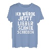 lieber Schnee schieben Winterdienst lustiges T-Shirt T-Shirt