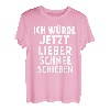 lieber Schnee schieben Winterdienst lustiges T-Shirt T-Shirt