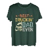 Best Truckin' Dad Lustiger Trucker-Lkw-Fahrer Trucking-Vater T-Shirt