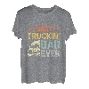 Best Truckin' Dad Lustiger Trucker-Lkw-Fahrer Trucking-Vater T-Shirt