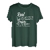 Real Truckers Drive Flachbett Semi Truck Fahren Lustige Bekleidung T-Shirt