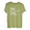 Real Truckers Drive Flachbett Semi Truck Fahren Lustige Bekleidung T-Shirt