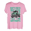 Pensionierter Lkw-Fahrer Vollzeit Opa Lustiger Humor im Ruhestand T-Shirt