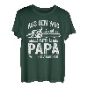 Herren Holzfäller Papa will Holz machen Kettensäge Waldarbeiter T-Shirt
