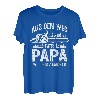 Herren Holzfäller Papa will Holz machen Kettensäge Waldarbeiter T-Shirt