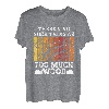Zu viel Holz gibt es nicht Arborist Lumberjack T-Shirt