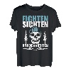 Herren Fichten sichten und vernichten Holz Shirt Wald Kettensäge